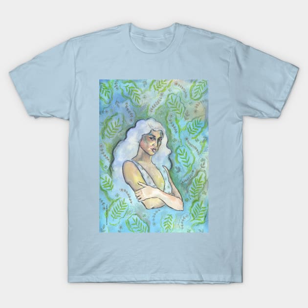 Wallpaper Girl. T-Shirt by FanitsaArt